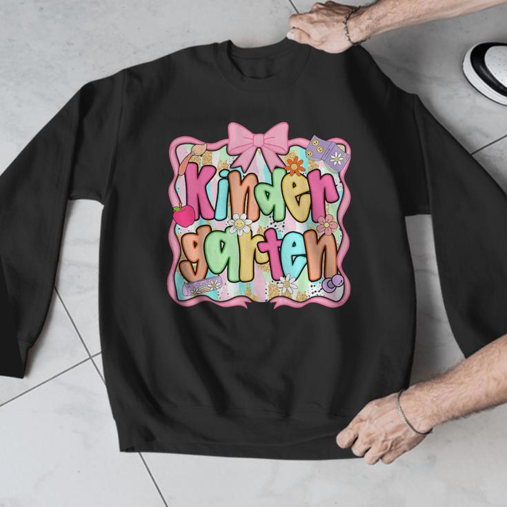 Back To School Kindergarten Preppy Teacher Girl Men Graphic Sweatshirt, funny design