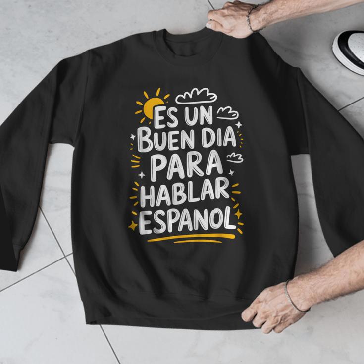 Bilingual Teacher Maestra Spanish Teacher Men Graphic Sweatshirt, funny design