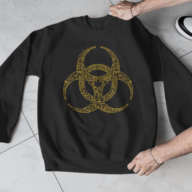 Bioengineering Biology Teacher Toxic Symbol Biohazard For Men Women Girls Kids Men Graphic Sweatshirt, funny design