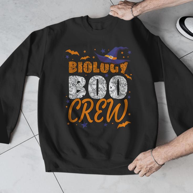 Biology Boo Crew Halloween Biology Teacher Matching For Men Women Kids Men Graphic Sweatshirt, funny design