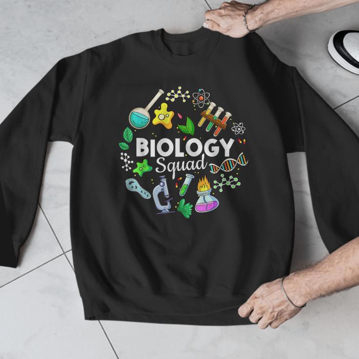 Biology Squad Science Teacher Student Biologist Men Graphic Sweatshirt, Science Teacher Gifts, funny design