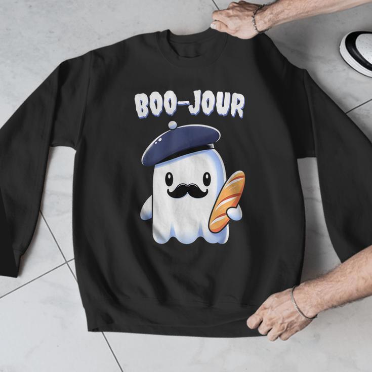 Boo Jour Ghost French Teacher Vintage Teacherlife Groovy Men Graphic Sweatshirt, Groovy Teacher Gifts, funny design Boo Jour Ghost French Teacher Vintage Teacherlife Groovy Men Graphic Sweatshirt, Groovy Teacher Gifts, funny design