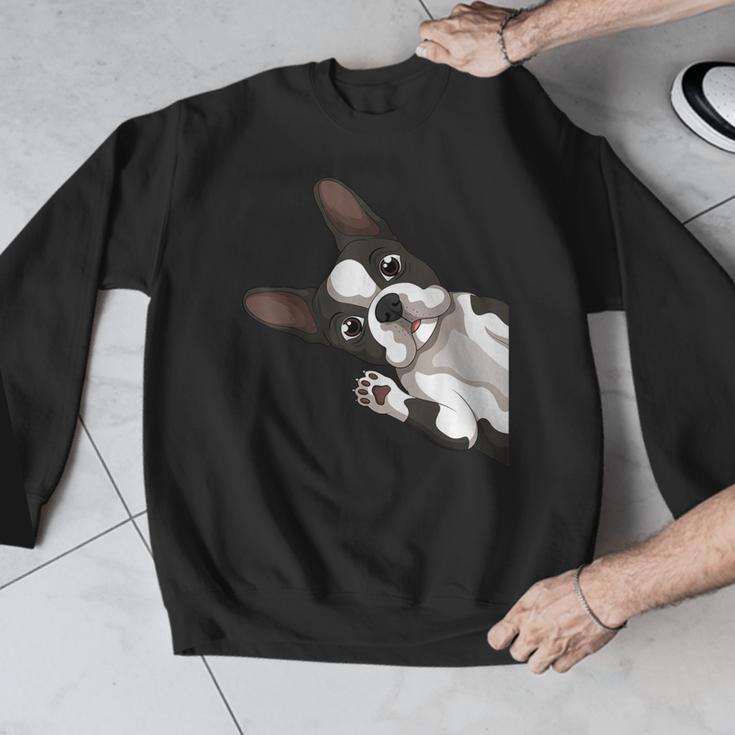 Boston Terrier Bostie Dog Kids Boys Girls Men Graphic Sweatshirt, funny design