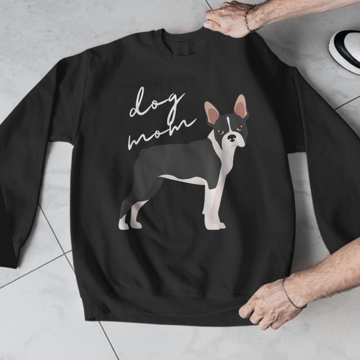 Boston Terrier Dog Mom Woman Women Men Graphic Sweatshirt, Mom Gifts, Boston Terrier Mom Gifts, funny design