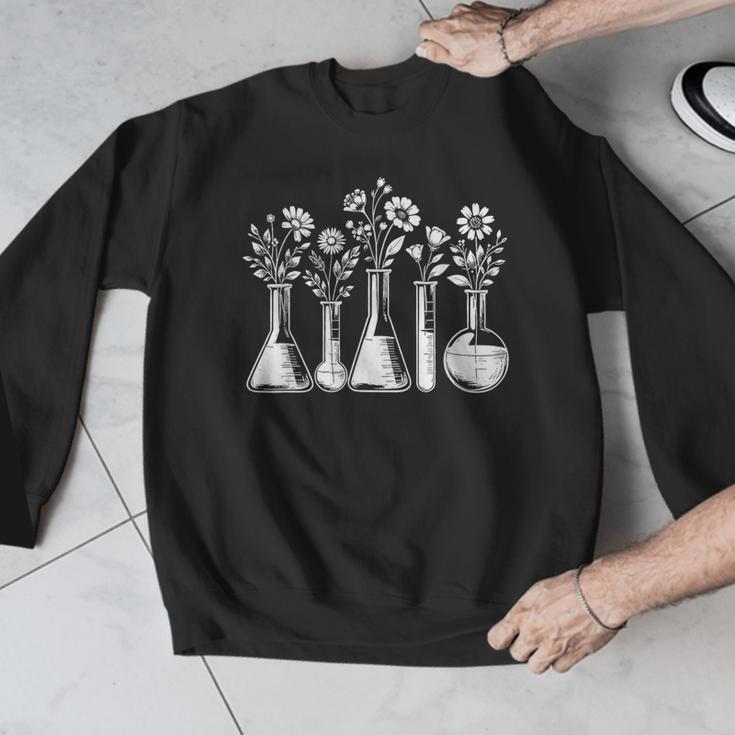 Botanical Beaker Science Teacher Floral Chemistry Lab Week Men Graphic Sweatshirt, Science Teacher Gifts, funny design Botanical Beaker Science Teacher Floral Chemistry Lab Week Men Graphic Sweatshirt, Science Teacher Gifts, funny design