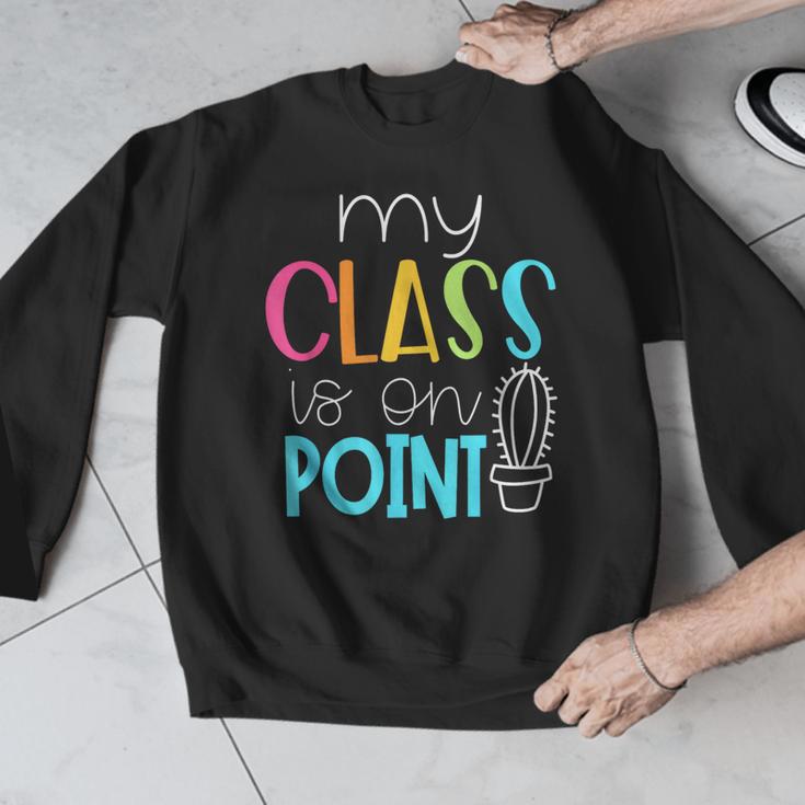 Cactus Teacher Shirt Cute Teacher Shirt Men Graphic Sweatshirt, funny design