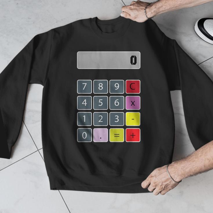Calculator Math Teacher Halloween Costumes Women Men Adults Men Graphic Sweatshirt, funny design Calculator Math Teacher Halloween Costumes Women Men Adults Men Graphic Sweatshirt, funny design