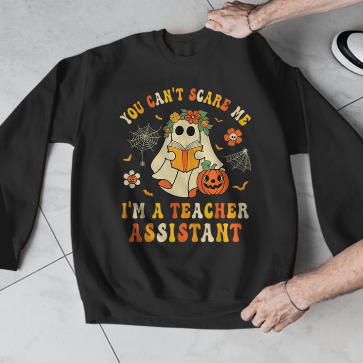 You Can't Scare Me I'm A School Teachers Assistant Halloween Men Graphic Sweatshirt, funny design You Can't Scare Me I'm A School Teachers Assistant Halloween Men Graphic Sweatshirt, funny design