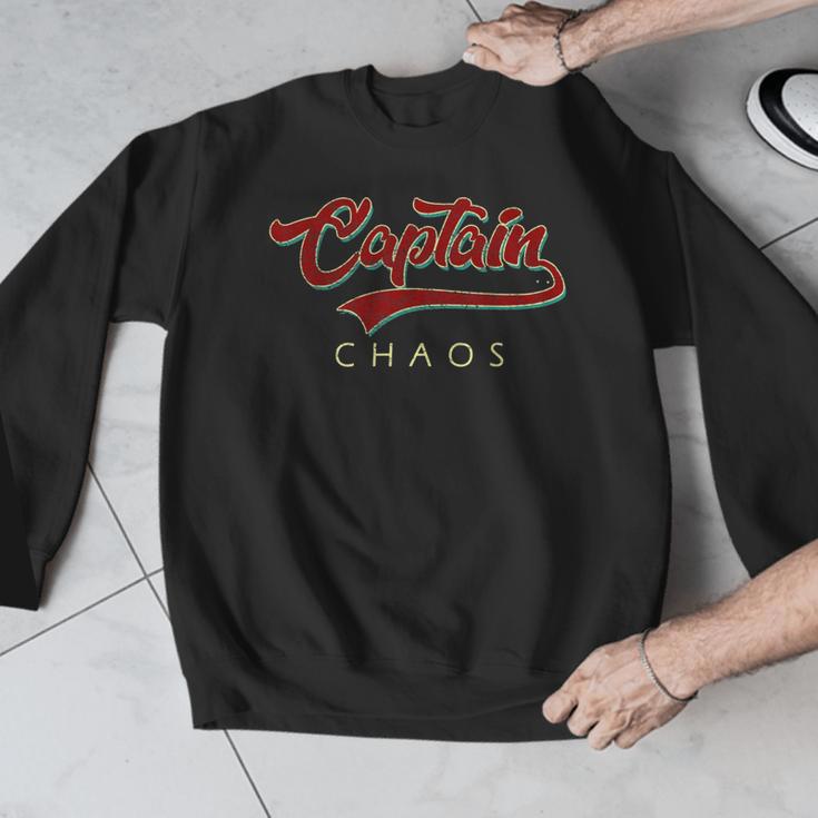 Captain Chaos Shirt For Parent Teacher Or Crazy Child Men Graphic Sweatshirt, funny design Captain Chaos Shirt For Parent Teacher Or Crazy Child Men Graphic Sweatshirt, funny design