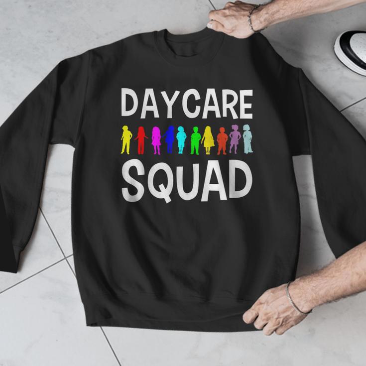 Childcare Daycare Squad Daycare Teacher Men Women Men Graphic Sweatshirt, funny design