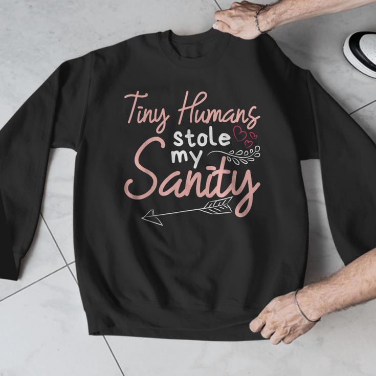 Childcare Provider Daycare Teacher Stole My Sanity Men Graphic Sweatshirt, funny design