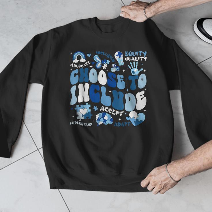Choose To Include Inclusion Matters Autism Awareness Teacher Men Graphic Sweatshirt, funny design Choose To Include Inclusion Matters Autism Awareness Teacher Men Graphic Sweatshirt, funny design