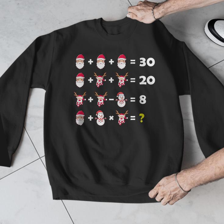Christmas Math Quiz Teacher Equation Math Teacher Men Graphic Sweatshirt, funny design Christmas Math Quiz Teacher Equation Math Teacher Men Graphic Sweatshirt, funny design