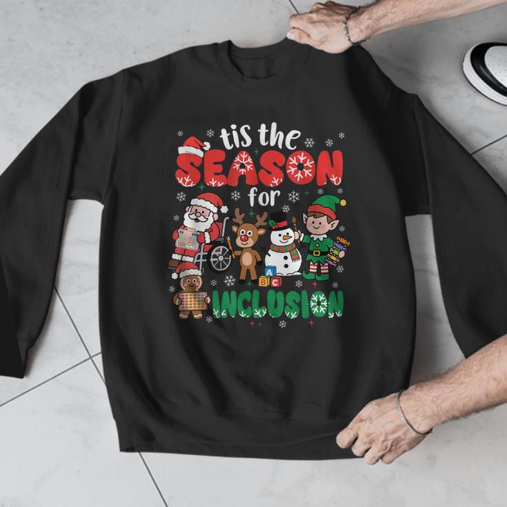 Christmas Sped Teacher Tis The Season For Inclusion Women Men Graphic Sweatshirt, funny design Christmas Sped Teacher Tis The Season For Inclusion Women Men Graphic Sweatshirt, funny design