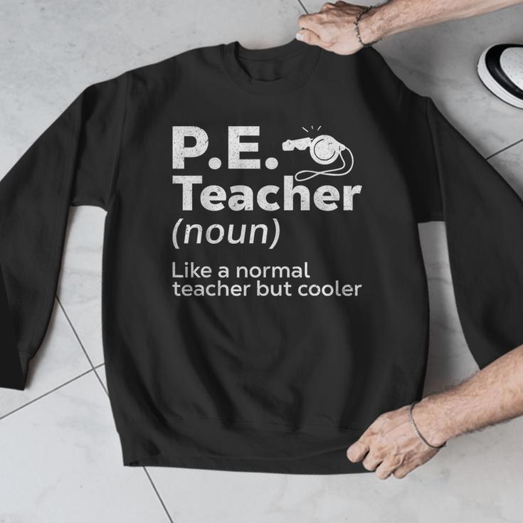 Cool PE Teacher Art For Men Women Physical Education Teacher Men Graphic Sweatshirt, Pe Teacher Gifts, funny design