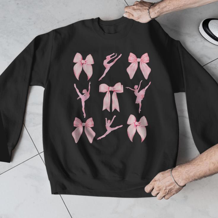 Coquette Bow Ballet Dance Teacher Coquette Women Dancing Men Graphic Sweatshirt, funny design Coquette Bow Ballet Dance Teacher Coquette Women Dancing Men Graphic Sweatshirt, funny design