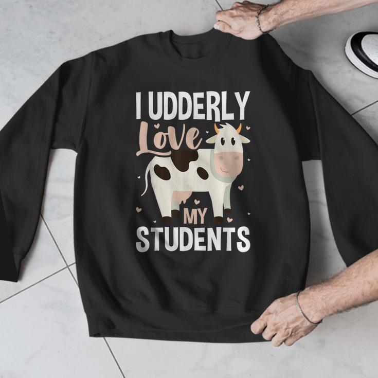 Cow Teacher Lover Men Graphic Sweatshirt, funny design Cow Teacher Lover Men Graphic Sweatshirt, funny design