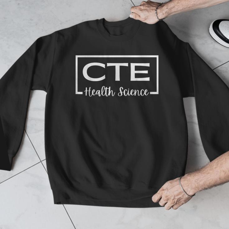 CTE Career And Technical Education -Adults CTE Teacher Health Theme Small Short Sleeve Men Graphic Sweatshirt, funny design