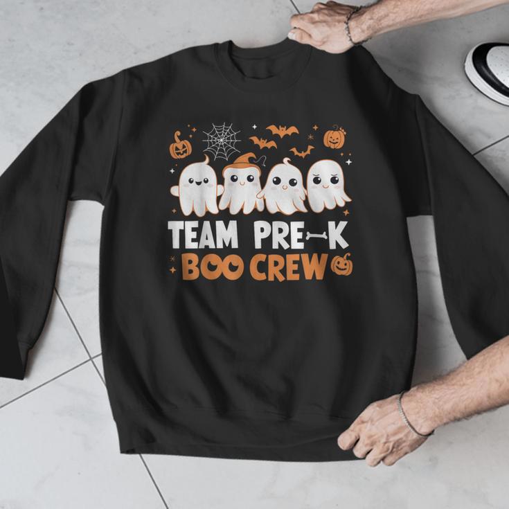 Cute Ghosts Pre-K Boo Crew Teachers Halloween Party Team For Men Women Kids Men Graphic Sweatshirt, funny design Cute Ghosts Pre-K Boo Crew Teachers Halloween Party Team For Men Women Kids Men Graphic Sweatshirt, funny design