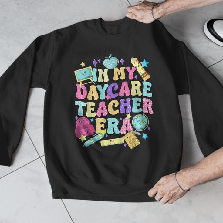 In My Daycare Teacher Era Daycare Provider Kids Men Graphic Sweatshirt, funny design In My Daycare Teacher Era Daycare Provider Kids Men Graphic Sweatshirt, funny design