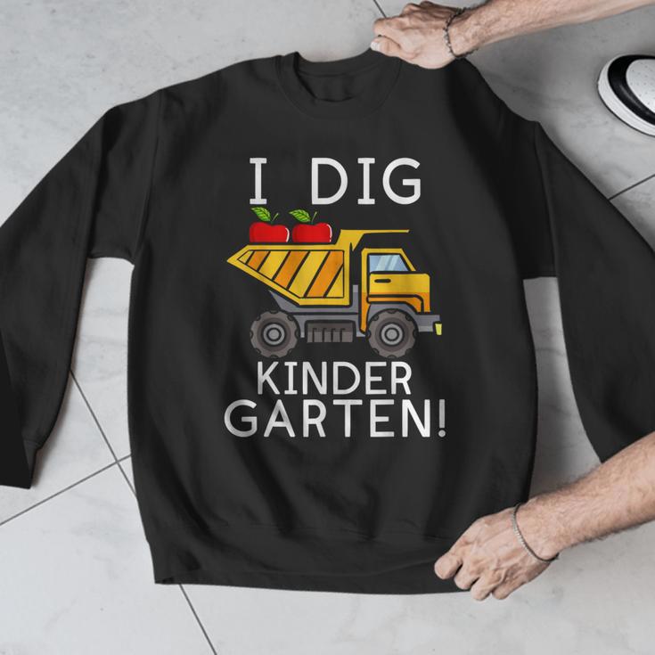 I Dig Kindergarten Student Teacher Construction First Day Men Graphic Sweatshirt, funny design