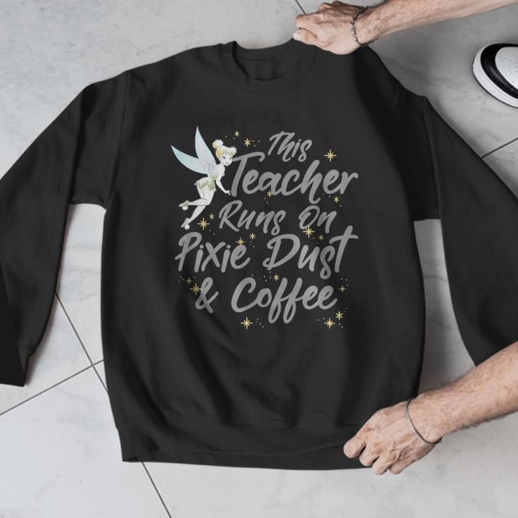 Disney Peter Pan Tinkerbell Teacher Pixie Dust And Coffee Men Graphic Sweatshirt, funny design Disney Peter Pan Tinkerbell Teacher Pixie Dust And Coffee Men Graphic Sweatshirt, funny design
