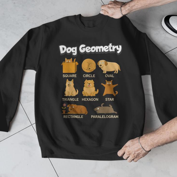 Dog Geometry Math Teacher Back To School STEM Humor Men Graphic Sweatshirt, funny design Dog Geometry Math Teacher Back To School STEM Humor Men Graphic Sweatshirt, funny design