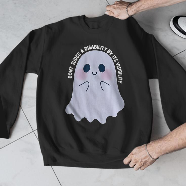 Dont Judge a Disability By Its Visibility Teacher Men Graphic Sweatshirt, funny design Dont Judge a Disability By Its Visibility Teacher Men Graphic Sweatshirt, funny design