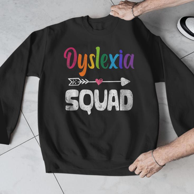Dyslexia Awareness Month Dyslexia Teacher Therapist Men Graphic Sweatshirt, funny design