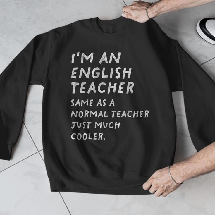 English Teacher Definition Men Graphic Sweatshirt, English Teacher Gifts, funny design