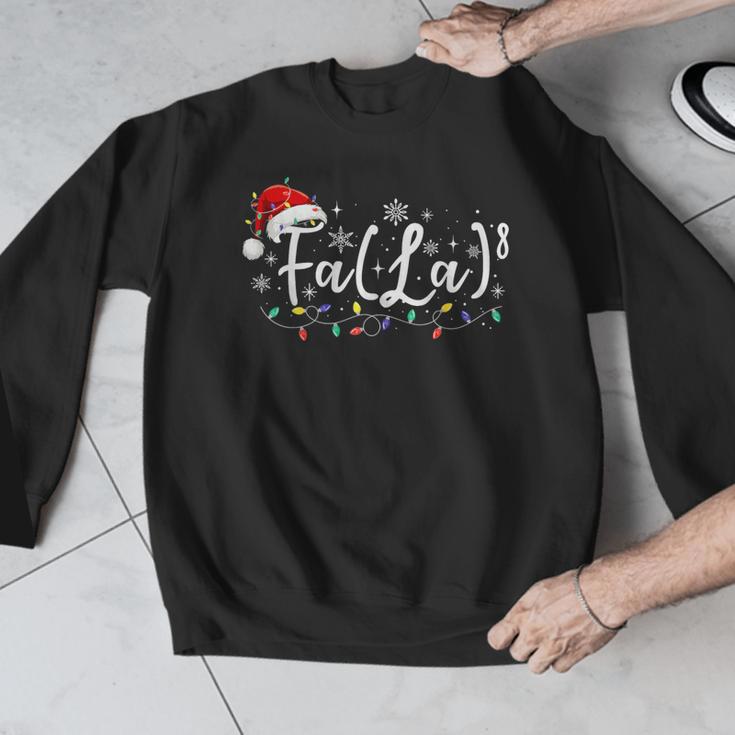 FA LA8 Christmas Santa Fa La Math Teacher Student Men Graphic Sweatshirt, funny design FA LA8 Christmas Santa Fa La Math Teacher Student Men Graphic Sweatshirt, funny design