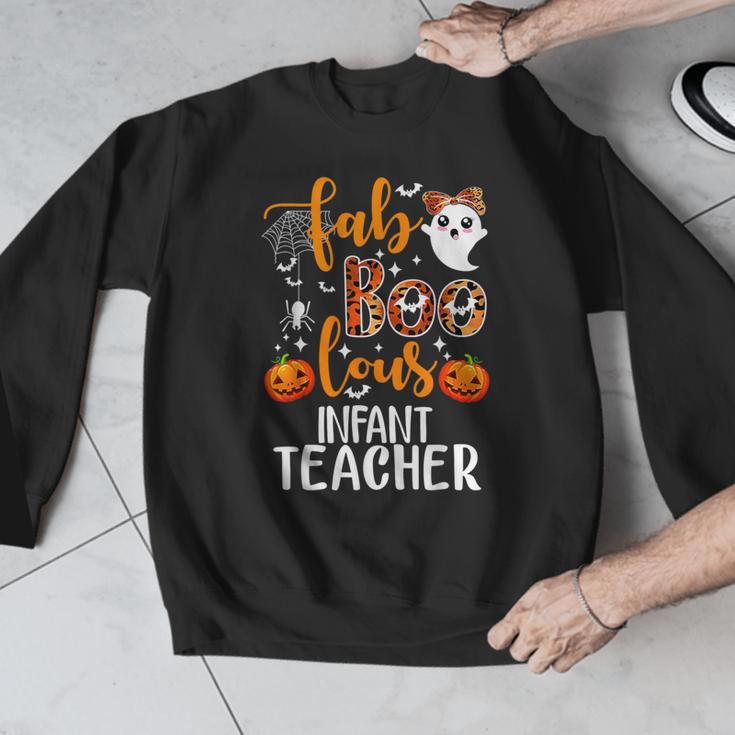Faboolous INFANT Teacher Halloween Men Graphic Sweatshirt, funny design
