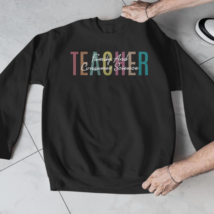 FACS Teacher Family And Consumer Science Teacher Men Graphic Sweatshirt, Science Teacher Gifts, funny design