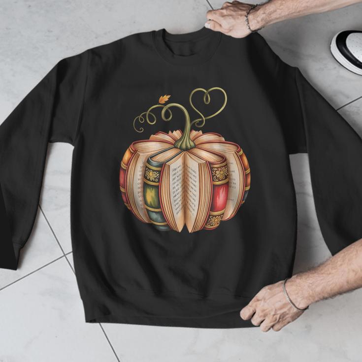 Fall Book Pumpkin Fall Librarians Bookworm Teachers Students Men Graphic Sweatshirt, funny design Fall Book Pumpkin Fall Librarians Bookworm Teachers Students Men Graphic Sweatshirt, funny design