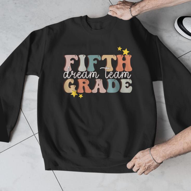 Fifth Grade Dream Team First Day Of 5th Grade Teachers Men Graphic Sweatshirt, First Grade Teacher Gifts, funny design Fifth Grade Dream Team First Day Of 5th Grade Teachers Men Graphic Sweatshirt, First Grade Teacher Gifts, funny design