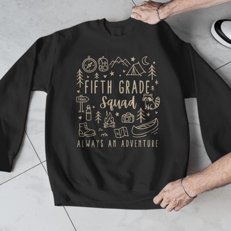 Fifth Grade Squad Adventure Camping 5th Grade Teacher Kids Men Graphic Sweatshirt, funny design Fifth Grade Squad Adventure Camping 5th Grade Teacher Kids Men Graphic Sweatshirt, funny design