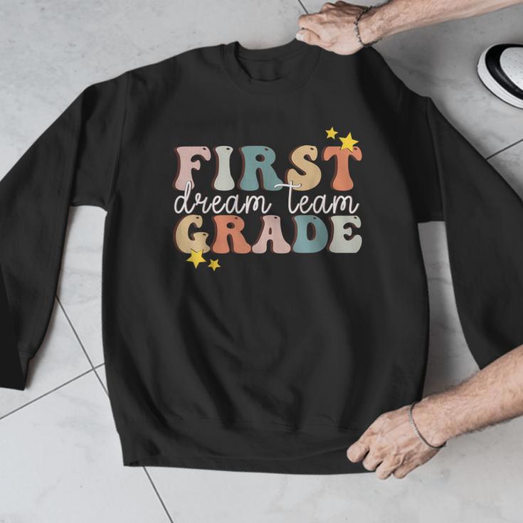First Grade Dream Team First Day Of 1st Grade Teachers For Men Women Men Graphic Sweatshirt, First Grade Teacher Gifts, funny design First Grade Dream Team First Day Of 1st Grade Teachers For Men Women Men Graphic Sweatshirt, First Grade Teacher Gifts, funny design