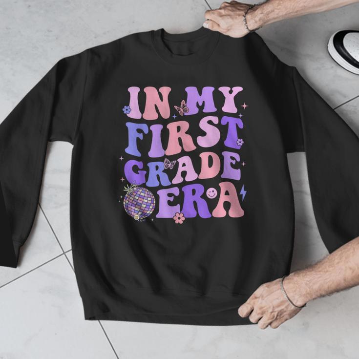 In My First Grade Era 1st Grade Girls Teacher Back To School Men Graphic Sweatshirt, First Grade Teacher Gifts, funny design