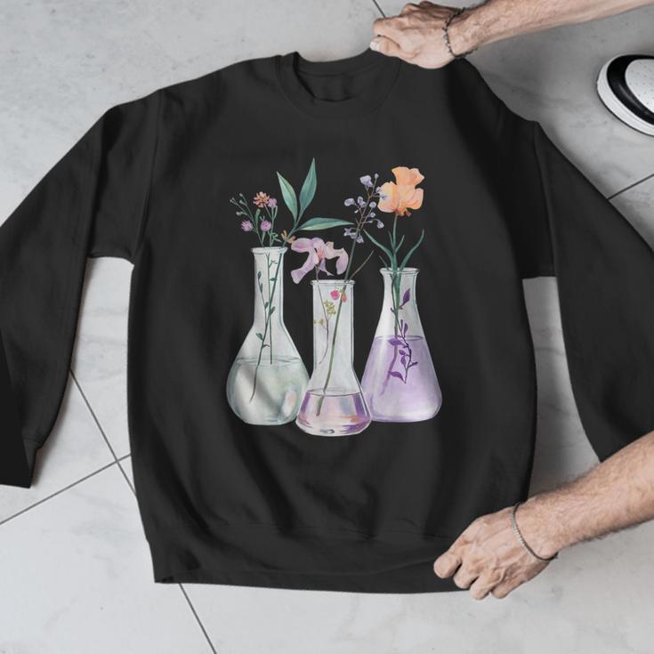 Flowers Test Tube Chemistry Student Science Teacher Women Men Graphic Sweatshirt, Science Teacher Gifts, funny design Flowers Test Tube Chemistry Student Science Teacher Women Men Graphic Sweatshirt, Science Teacher Gifts, funny design