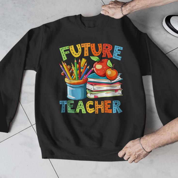 Future Teacher Costume For Kids Back To School Boy Girl Men Graphic Sweatshirt, Future Teacher Gifts, funny design Future Teacher Costume For Kids Back To School Boy Girl Men Graphic Sweatshirt, Future Teacher Gifts, funny design