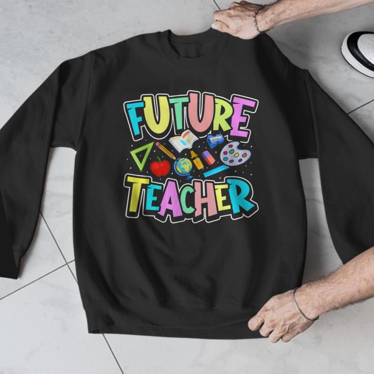 Future Teacher Kid's Career Men Graphic Sweatshirt, Future Teacher Gifts, funny design Future Teacher Kid's Career Men Graphic Sweatshirt, Future Teacher Gifts, funny design