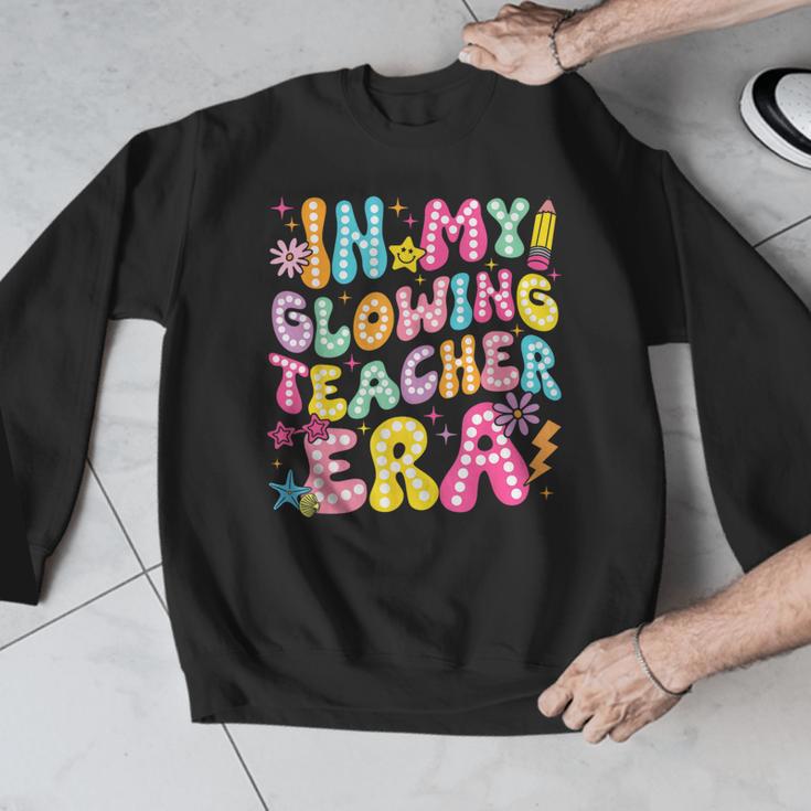In My Glowing Teacher Era Teaching Back To School Men Graphic Sweatshirt, funny design In My Glowing Teacher Era Teaching Back To School Men Graphic Sweatshirt, funny design