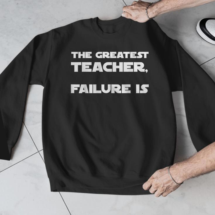 The Greatest Teacher Failure Is Wisdom Quote Motivation Men Women Girls Kids Men Graphic Sweatshirt, funny design The Greatest Teacher Failure Is Wisdom Quote Motivation Men Women Girls Kids Men Graphic Sweatshirt, funny design