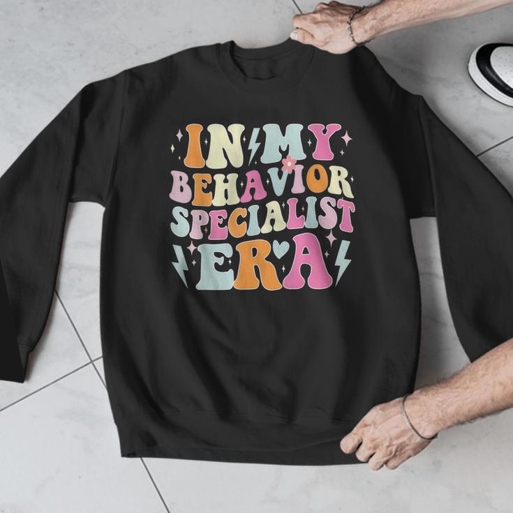Groovy In My Behavior Specialist Era Behavior Teachers Men Graphic Sweatshirt, funny design Groovy In My Behavior Specialist Era Behavior Teachers Men Graphic Sweatshirt, funny design
