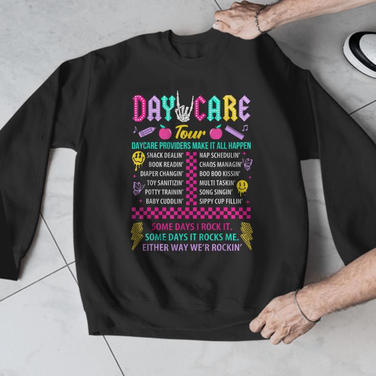Groovy Day Care Some Days I Rock It Day Care Teacher Life Men Graphic Sweatshirt, Groovy Teacher Gifts, funny design Groovy Day Care Some Days I Rock It Day Care Teacher Life Men Graphic Sweatshirt, Groovy Teacher Gifts, funny design