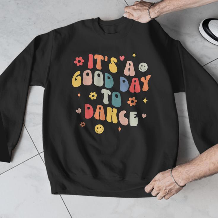 Groovy Its A Good Day To Dance Dance Teacher Men Graphic Sweatshirt, Groovy Teacher Gifts, funny design Groovy Its A Good Day To Dance Dance Teacher Men Graphic Sweatshirt, Groovy Teacher Gifts, funny design