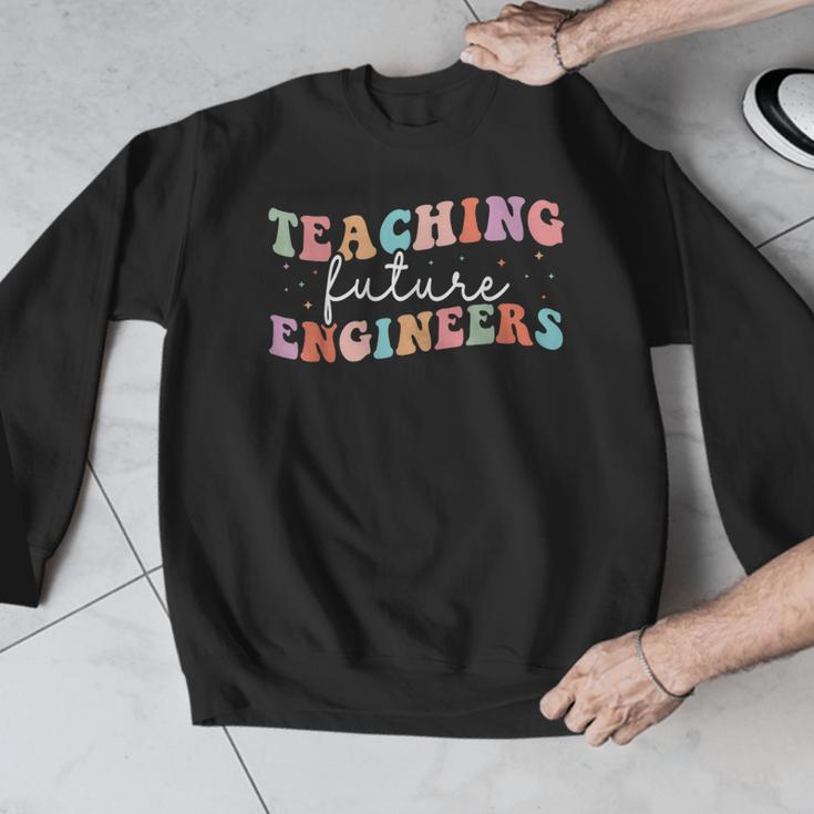 Groovy Teaching Future Engineers Teacher Engineering School Men Women Men Graphic Sweatshirt, Future Teacher Gifts, Groovy Teacher Gifts, funny design Groovy Teaching Future Engineers Teacher Engineering School Men Women Men Graphic Sweatshirt, Future Teacher Gifts, Groovy Teacher Gifts, funny design