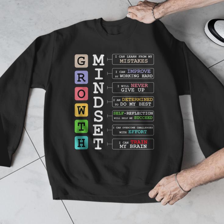 Growth Mindset Shirt Positive School Classroom Teacher Men Graphic Sweatshirt, funny design Growth Mindset Shirt Positive School Classroom Teacher Men Graphic Sweatshirt, funny design