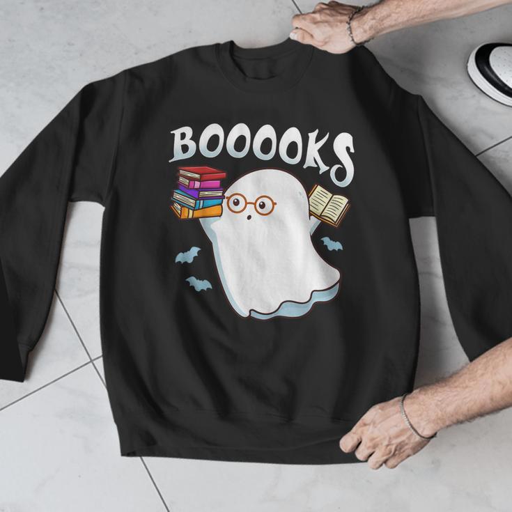 Halloween Books Librarian English Teacher Reader Reading Men Graphic Sweatshirt, English Teacher Gifts, funny design