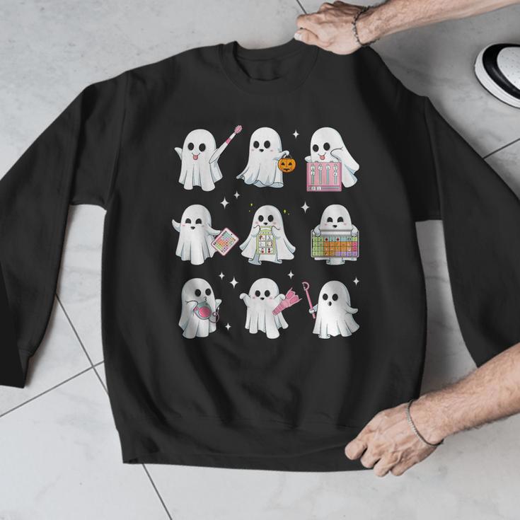 Halloween Ghost Speech Therapy SLP Fall Teacher Tee Men Graphic Sweatshirt, funny design Halloween Ghost Speech Therapy SLP Fall Teacher Tee Men Graphic Sweatshirt, funny design